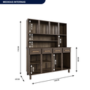 Ver imagem 4 de Armário para Cozinha 8 Portas São Luis