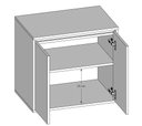 Ver imagem 5 de Gabinete de Banheiro Suspenso MDF Preto 60cm Minimalista