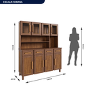 Ver imagem 3 de Armário para Cozinha 8 Portas São Luis