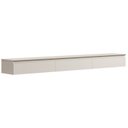 Ver imagem 2 de Rack Suspenso para TV até 75 Polegadas 217,8cm 3 Gavetas Aspen 2.17 Bege Off White