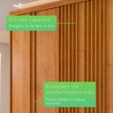 Ver imagem 7 de Guarda-Roupa Casal 6 Portas 6 Gavetas Montreal Marrom/Cinamomo
