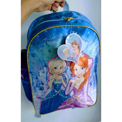 Mochila Infantil Princesa do Gelo