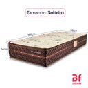 Ver imagem 5 de Colchão Solteiro Ortopédico Espuma D33 88x188x24cm Bf Colchões