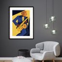 Ver imagem 2 de Quadro Decorativo Jazz Saxofone 60x48cm:madeira Preta