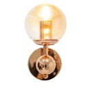 Ver imagem 2 de Arandela Orbe (l)24cm (c)12,5cm (a)25cm 1xe27 Bolinha Max 40w Ip20