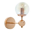 Ver mais imagens de Arandela Orbe (l)24cm (c)12,5cm (a)25cm 1xe27 Bolinha Max 40w Ip20