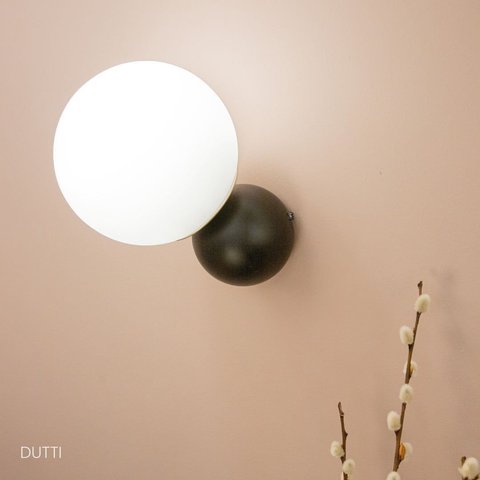 Arandela Dutti (d)15cm (a)30cm 1xe14 Bolinha Max 40w Ip20