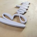 Ver imagem 2 de Adorno Banheiro / Placa De Sinalização , Quadro Decorativo, lettering - 25cm - Toque 3D:Branco