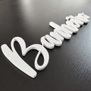 Ver imagem 3 de Adorno Banheiro / Placa De Sinalização , Quadro Decorativo, lettering - 25cm - Toque 3D:Branco