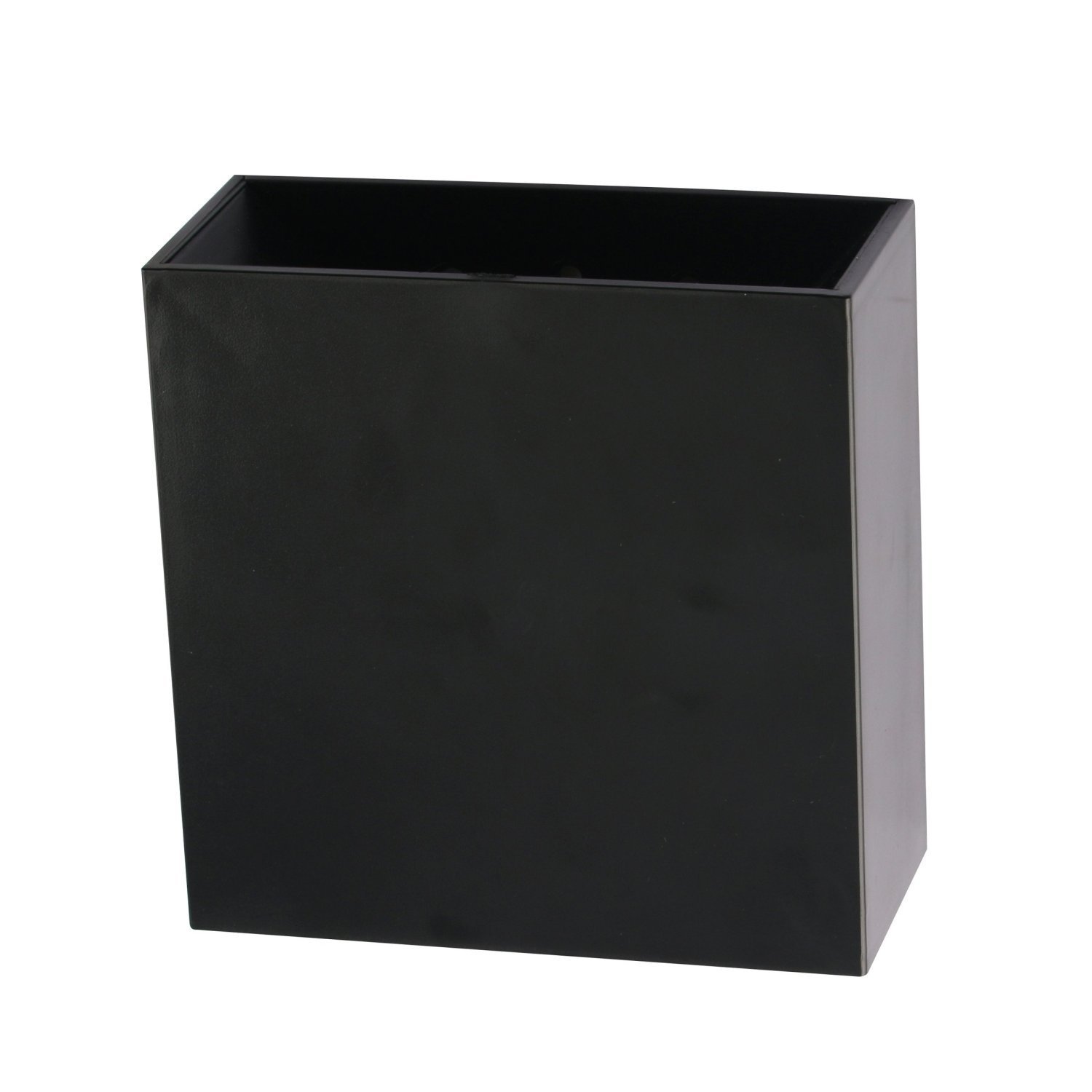 Arandela Cubo Preto (l)12cm (c)12cm (a)5,2cm 1xled Integrado 4w 3000k 260lm Ip65 - 3