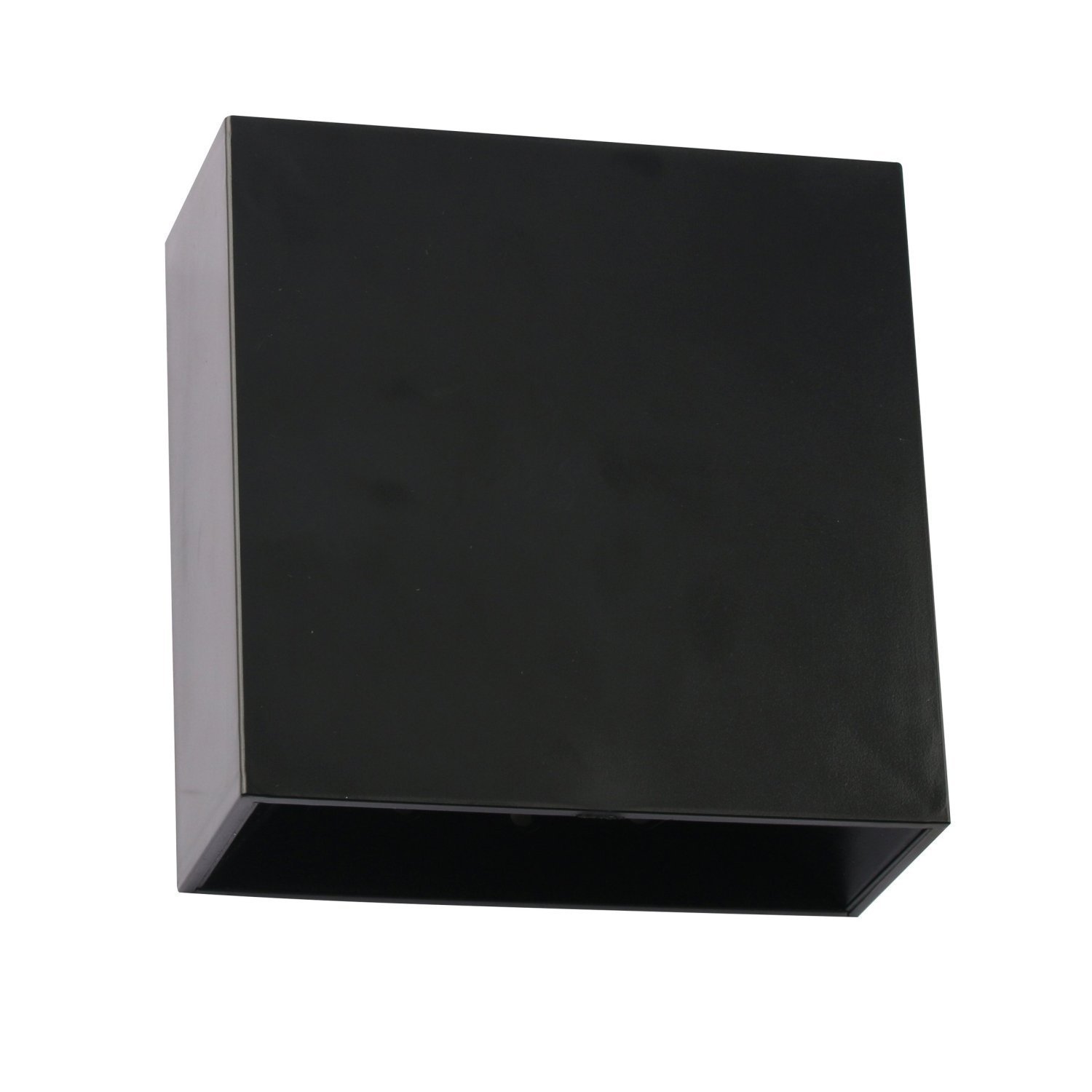 Arandela Cubo Preto (l)12cm (c)12cm (a)5,2cm 1xled Integrado 4w 3000k 260lm Ip65 - 4