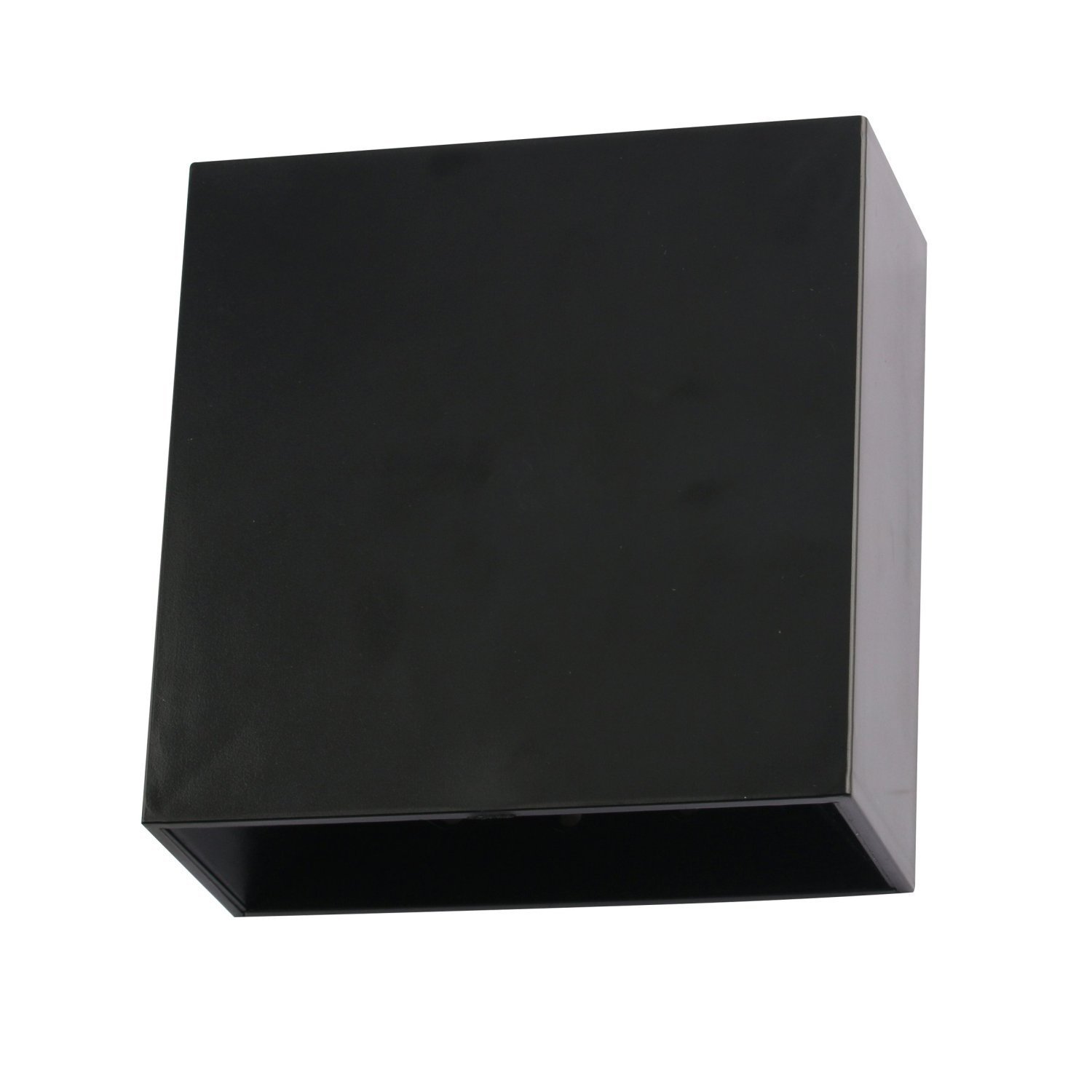 Arandela Cubo Preto (l)12cm (c)12cm (a)5,2cm 1xled Integrado 4w 3000k 260lm Ip65 - 2