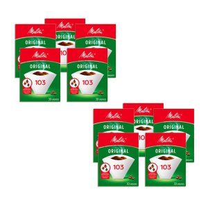 Coador de Café de Papel Filtro Melitta N103 Kit 10