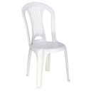 Ver imagem 1 de Cadeira Tramontina Atlântida Basic Economy sem Braços em Polipropileno Branco Tramontina