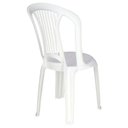 Ver imagem 4 de Cadeira Tramontina Atlântida Basic Economy sem Braços em Polipropileno Branco Tramontina