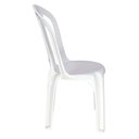 Ver imagem 5 de Cadeira Tramontina Atlântida Basic Economy sem Braços em Polipropileno Branco Tramontina