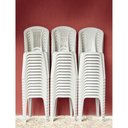 Ver imagem 2 de Cadeira Tramontina Atlântida Basic Economy sem Braços em Polipropileno Branco Tramontina