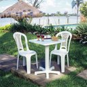 Ver imagem 7 de Cadeira Tramontina Atlântida Basic Economy sem Braços em Polipropileno Branco Tramontina