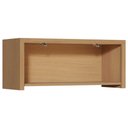 Ver imagem 4 de Armário Aéreo P/ Cozinha Condessa C/ 1 Porta Basculante 80cm Carvalho/cinza - Nesher