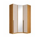 Ver imagem 2 de Módulo de Canto Oblíquo Espelho 3 Portas 100% Mdf Altezza Trend