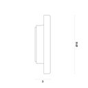 Ver imagem 5 de Arandela Eclissi (d)10cm (a)2,6cm 1xled Integrado 3w 3000k 230lm Ip65