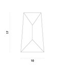 Ver imagem 5 de Luminária Arandela Fold (l)10cm (c)14cm (a)17cm 1xled Integrado 5w 3000k 650lm Ip65