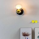 Ver mais imagens de Luminária Arandela Guarana (l)20,8cm (c)13,4cm (a)19,5cm 1xg9 Halopin Max 5w Ip20