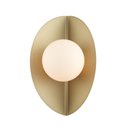 Ver mais imagens de Luminária Arandela Cacau 15cmx14cmx25cm 1xg9 Halopin Max 25w Ip20