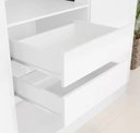 Ver imagem 3 de Guarda Roupa Casal Ipê 6 Portas Branco Fosco