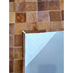 Tapete de Couro Natural Premium Caramelo 2,00 X 1,50 M - 3