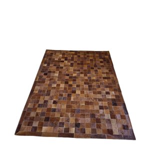 Tapete de Couro Natural Premium Caramelo 2,00 X 1,50 M