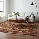 Ver imagem 1 de Tapete de Couro Natural Premium Caramelo 2,00 X 1,50 M