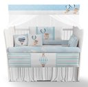 Ver imagem 2 de Kit Berço Enxoval de Bebê Urso Baloeiro Azul