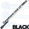 Antena Enfeite Mola Black Preta 1,47m Anti Furto Caminhonete Camionete Carroceria - 1