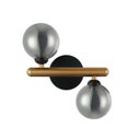 Ver imagem 1 de Luminária Arandela Bambu 15cm X 19cm X 18cm 2xg9 Halopin Max 25w Ip20