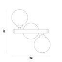 Ver imagem 2 de Luminária Arandela Bambu 15cm X 19cm X 18cm 2xg9 Halopin Max 25w Ip20