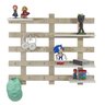 Estante Aérea Painel Organizador Ripado Premier Pinus - 3