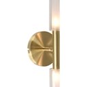 Ver imagem 4 de Luminária Arandela Caiena 12CMX10CMX28CM 2XG9 Halopin Max 25W IP20 Dourado Bella Iluminação