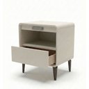 Ver imagem 6 de Mesa de Cabeceira Multifuncional Smart Soundmax: Carregador por Indução, Som Bluetooth Integrado, Le