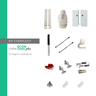Kit Ferragens para Cama Queen Vertical Retrátil de Parede - 7