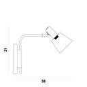 Ver imagem 2 de Arandela Pipe 12cm X 31cm 1xe14 Vela Max 40w Ip20