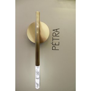 Arandela Pétra (l)12cm (c)11cm (a)42cm 1xled Integrado 3w 3000k 150lm Ip20