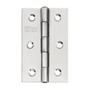 Ver imagem 1 de Dobradiça 883 Inox - 3'' - Inox Escovado