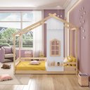 Ver imagem 4 de Cama Montessoriano Prime House com Telhado V e Janelinha Casatema MadeiraOriginals