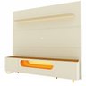 Rack com Painel para Tv até 90 Polegadas 1 Gaveta 2 Portas com Led 1 Prateleira 100% MDF - 3