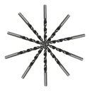 Ver imagem 1 de Kit 10 Brocas 3 Pontas Madeira Starfer 3mm e 4mm Precisão para Furar Madeira