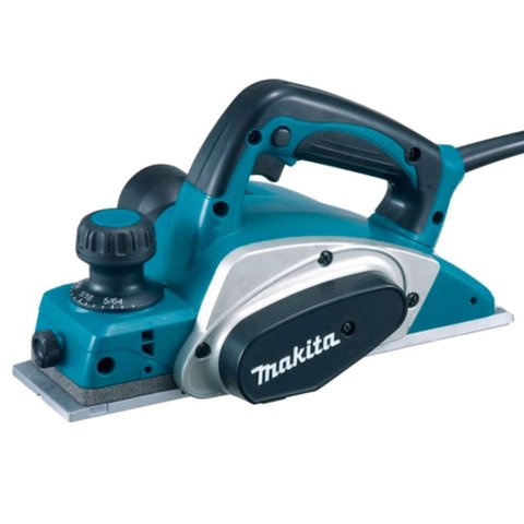 Plaina Elétrica 620 Watts 110 Volts 3.1/4" com Profundidade de Corte 2,5 Mm - Kp0800 - Makita