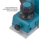 Ver imagem 3 de Plaina Elétrica 620 Watts 110 Volts 3.1/4" com Profundidade de Corte 2,5 Mm - Kp0800 - Makita