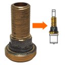Ver imagem 2 de Castelo Para Registro de Pressão Deca - 4004032