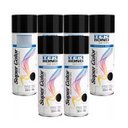 Ver imagem 1 de Kit 6 Tinta Spray Preto Fosco Alta Temperatura 350ml